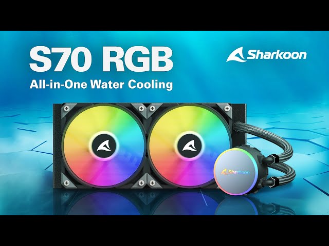 Tản nhiệt nước Sharkoon S70 RGB AIO Water Cooling 