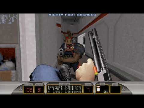 Duke Nukem 3D - Episode 4 (The Birth) Walkthrough [60FPS/FULLHD]