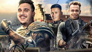 WARZONE AVEC DEUX JOUEURS DE LIGUE 1 ⚽ (Ils sont trop chaud)