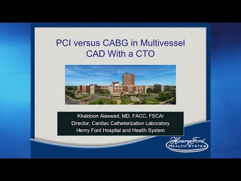 PCI vs CABG in Multivessel CAD with CTO