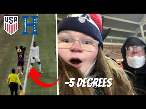 The COLDEST USMNT Game Ever | USMNT vs Honduras