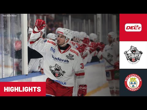 DEL2: Eisbären Regensburg vs. EV Landshut | Highlights