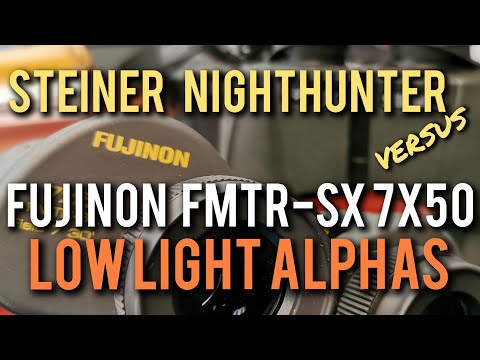 Fujinon Polaris FMTR-SX 7x50 Milspec versus Steiner Nighthunter - Shadowquest 8x56
