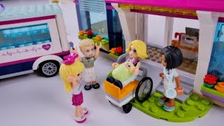 Mama Stephanie rodzi w szpitalu !!! - Bajka po polsku z klockami Lego Friends odc.73