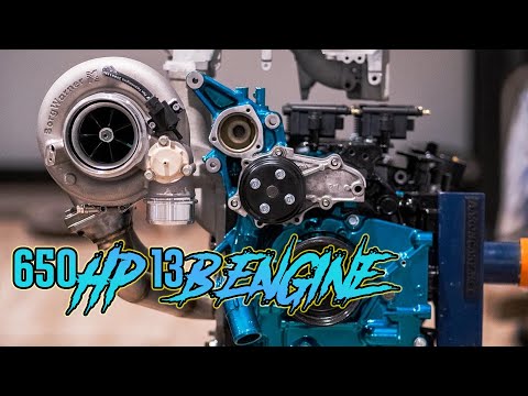 BUILDING A 650HP 13B ROTARY ENGINE!!