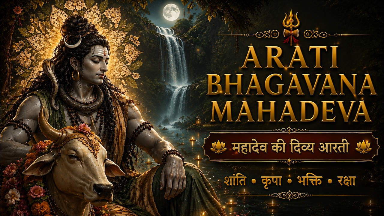 Feel Mahadev’s Divine Protection & Grace | Arati Bhagavana Mahadeva | Lord Shiva