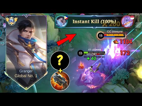 100% INSTANT KILL!!😱 GRANGER NEW 1 SHOT BUILD 2025 WTF DAMAGE