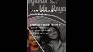 Download lagu Belajar Bahasa Inggris Karaoke Benyamin Sueb mp3