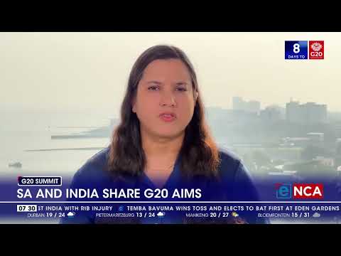 SA, India share G20 aims