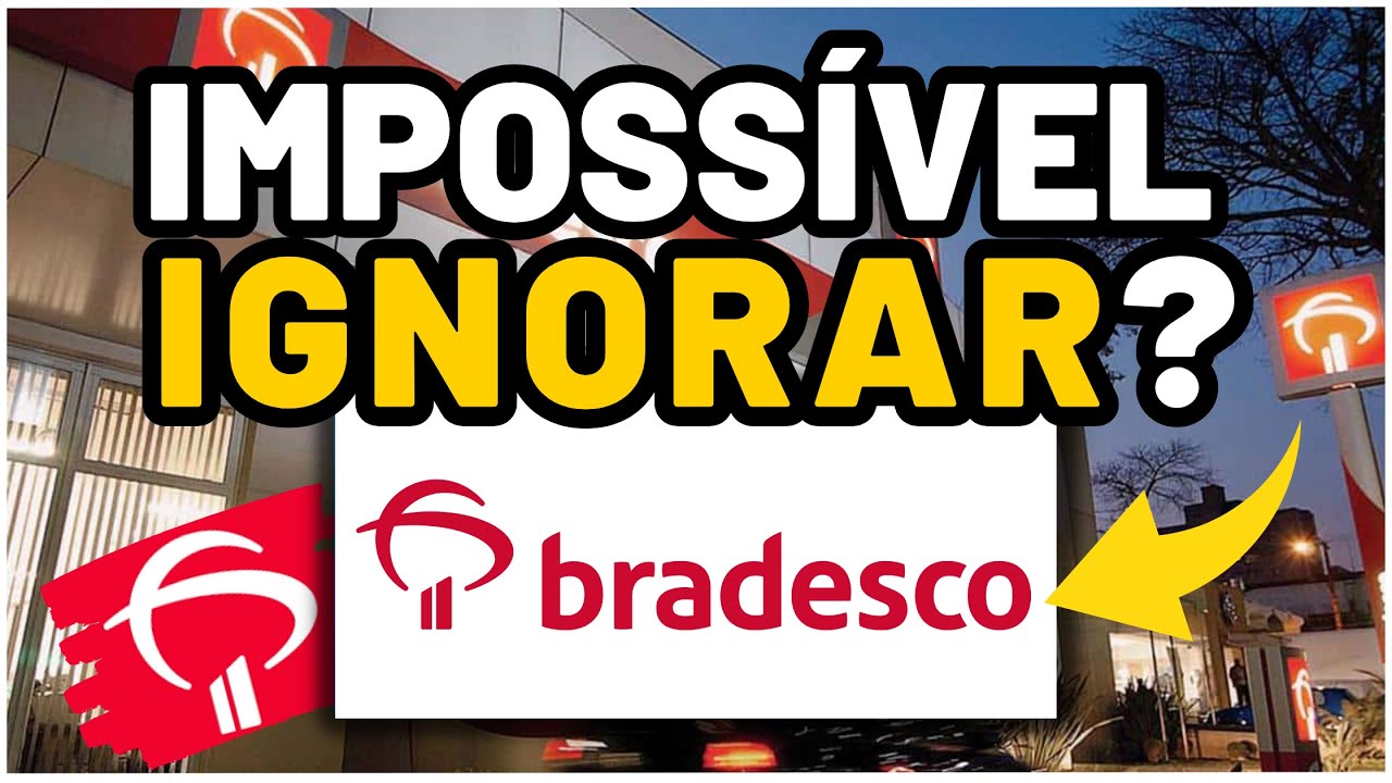 🔴 CONTRADIÇÃO NO BRADESCO: Lucros MAIORES Ações EM QUEDA e GRANDES DIVIDENDOS! BBDC3 ou BBDC4?