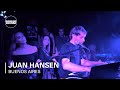 Juan Hansen (Live) | Boiler Room Buenos Aires: Crobar