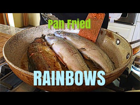 Cleaning and Pan Frying Rainbow Trout