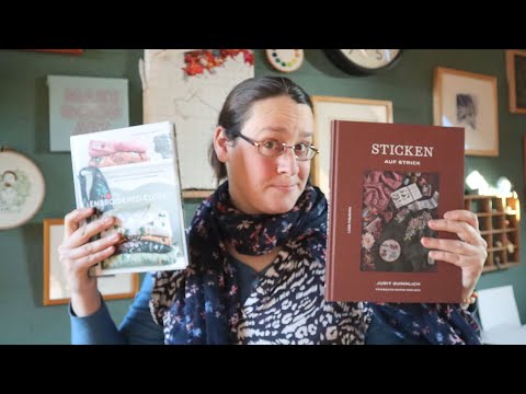 2 Stickbücher - meine Review - Sticken auf Strick & the embroidered closet