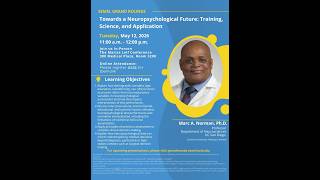 Semel Grand Rounds, 2026-05-12, Dr. Marc Norman