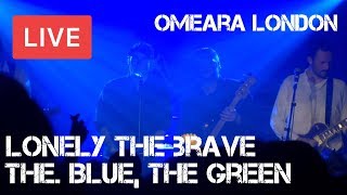 Lonely The Brave - The Blue, The Green - LIVE at Omeara London 2018