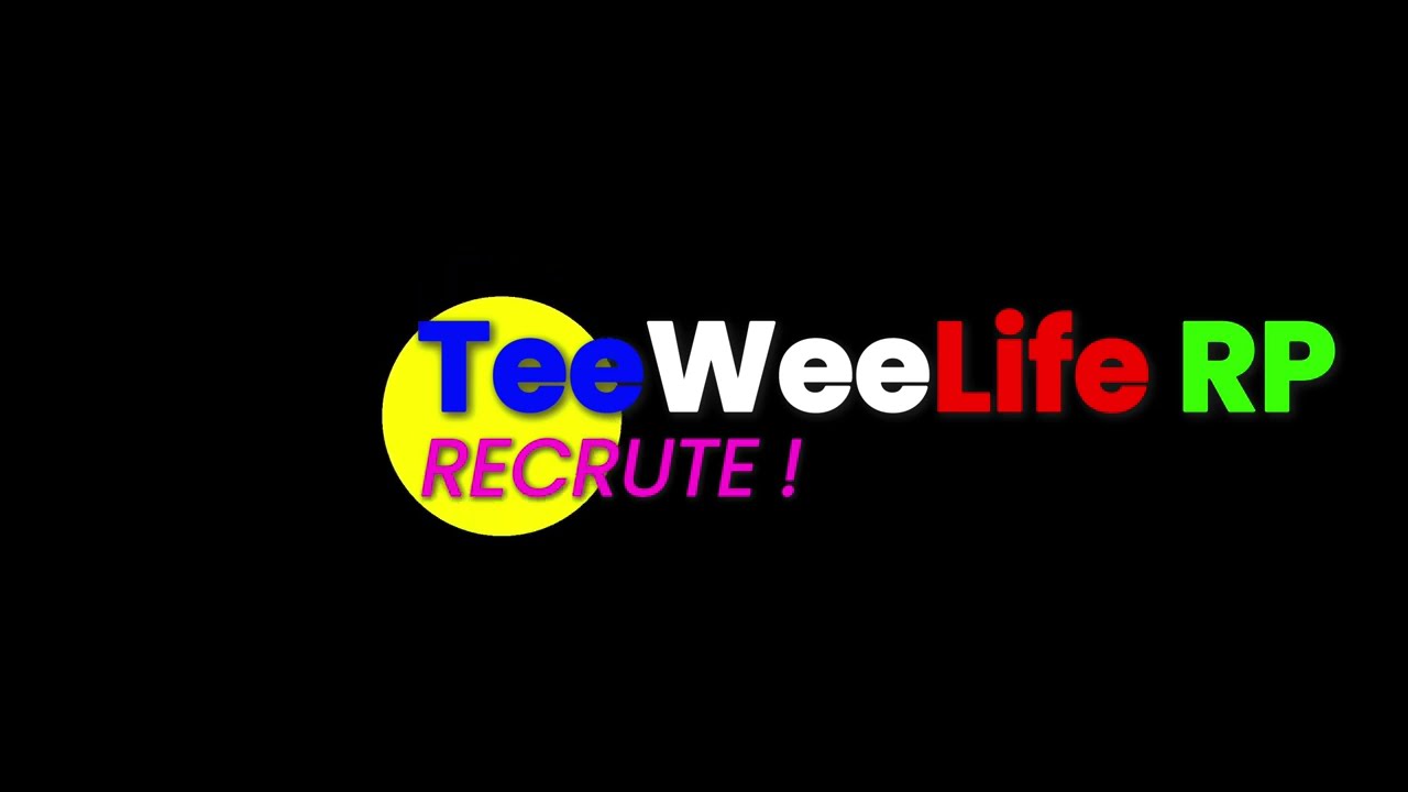Lecteur vidéo YouTube - TeeWeeLife RP