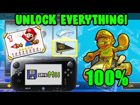 Add 100% Save File to ANY Wii U Game! (AROMA Enviroment)