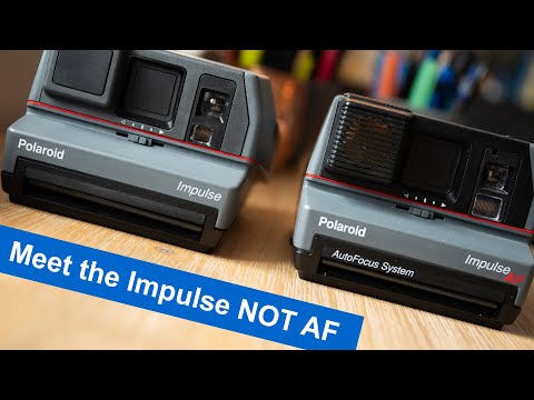 Polaroid Impulse AF vs. NOT AF