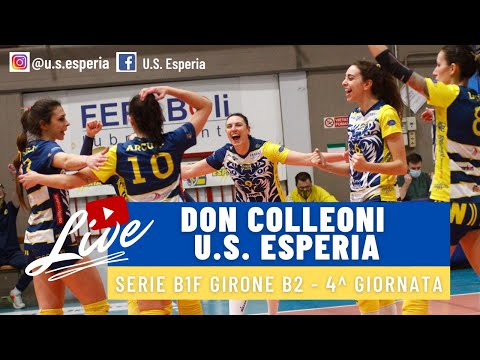 #SerieB1F LIVE - Don Colleoni Trescore Balneario vs U.S. Esperia