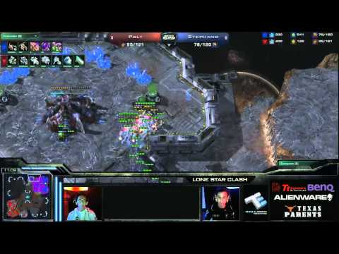 Lone Star Clash - TSL.Polt (T) vs MillStephano (Z) - WB Final - G1 - Bo3 - Cast by Axel and MrBitter