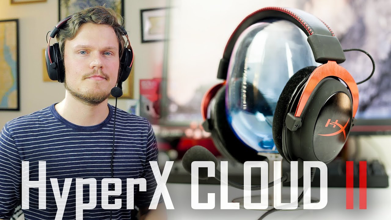 video Tai nghe có dây HyperX Cloud II Red chính hãng 0