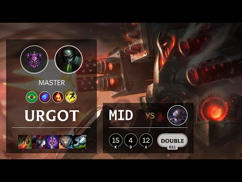 Urgot Mid vs Orianna - BR Master Patch 10.15
