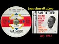 Sam Fletcher "As Time Goes By" 1963 Leon Russell piano "My Wish"