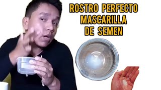 Como eliminar los granos del rostro con SEMEN