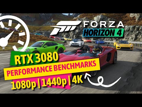 Forza Horizon 4 RTX 3080 Benchmarks at | 1080p | 1440p | 4K | [ASUS ROG STRIX RTX 3080]