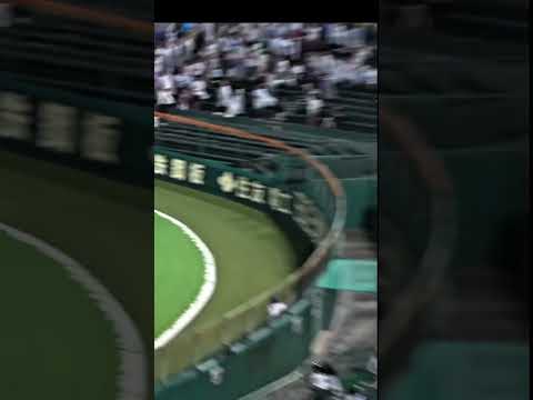 夏の甲子園　日大三・2年生4番田中諒　試合決める一発！　#高校野球 #甲子園 #全国高等学校野球選手権大会 #ホームラン #日大三高 #野球