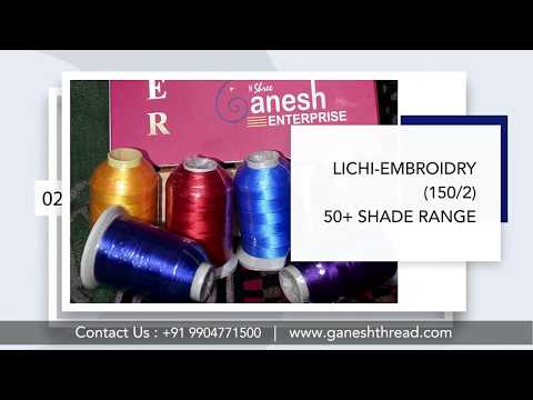 Dyeing Polyester Thread (100/2D,150D,100D,)