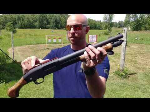 XS Sights Big Dot Night Sight Mossberg Shockwave Review. POI/POA Issues fixed.