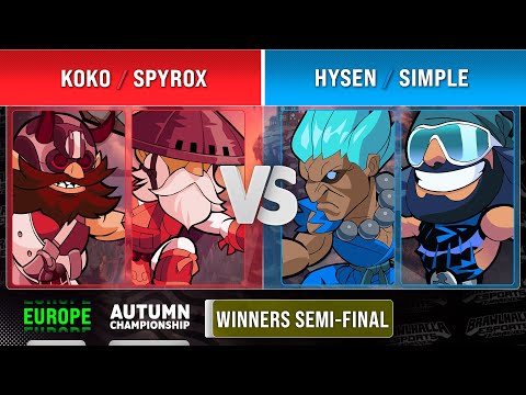 Koko & Spyrox vs. hysen & simpLe - Winners Semi-Final - EU - Autumn Championship 2022