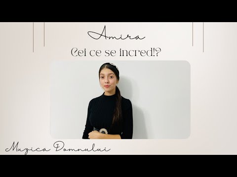 🕊️ Muzica Domnului 🕊️- Amira din Barbulesti - Cei ce se incred!? (cover muzica crestina)