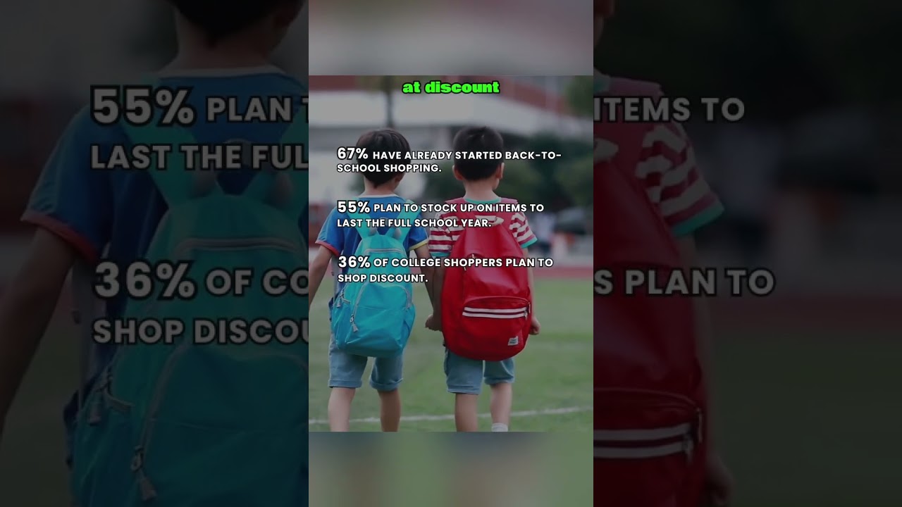 Consumer response to the #economy ahead of the #backtoschool season.