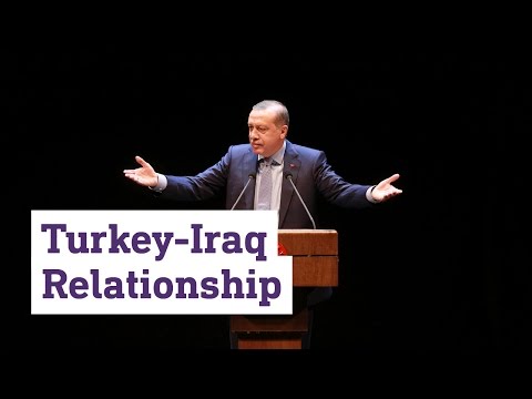 Turkey & Iraq. Relationship status: It's complicated