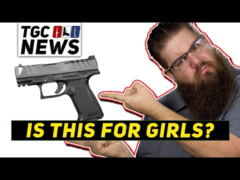 Walther PDP-F, 3D Printed Bullpup, Blue Alpha Stock Sock - TGC News!