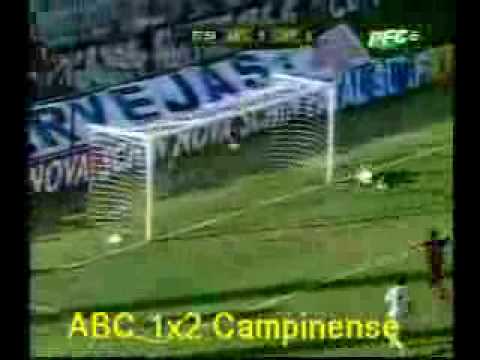 Gols de ABC 1x2 Campinense