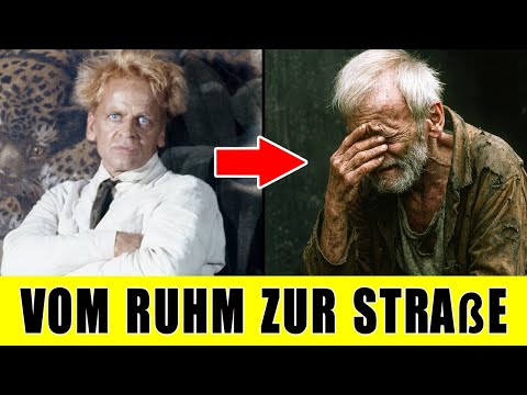 11 berühmte deutsche Schauspieler, die alles verloren und obdachlos wurden