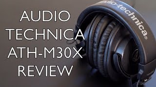 Video thumbnail for Audio Technica ATH-M30X Review - 2nd Most Popular M-Series Headphone? by Consumer Research Studios