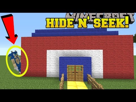 Minecraft: SONIC HIDE AND SEEK!! - Morph Hide And Seek - Modded Mini-Game
