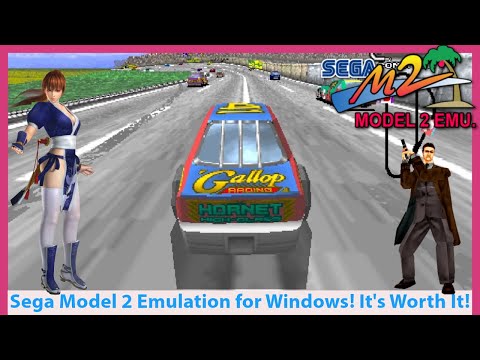 Sega Model 2 Emulation on Windows! Model 2 Emulator Tutorial