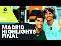 Carlos Alcaraz vs Alexander Zverev In Title Showdown | Madrid 2022 Final Highlights
