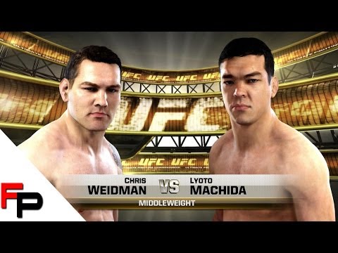 EA Sports UFC - Chris Weidman vs.  Lyoto Machida - Simulation - UFC 175