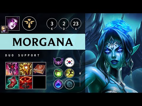 Morgana Support vs Leona - KR Master Patch 25.11