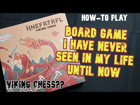 HNEFATAFL | Viking Chess | How-To Play | Board Games