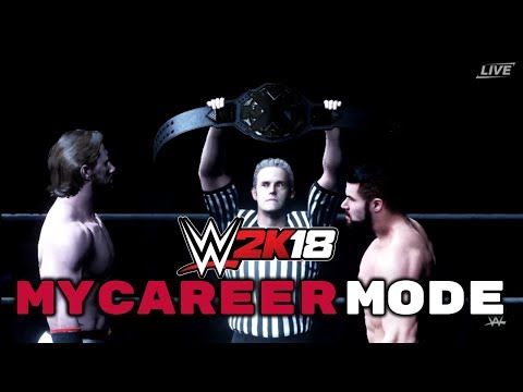 WWE 2K18 My Career Mode - Ep 6 - NXT TITLE MATCH!