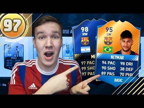 PARAS MESSI JA NEYMAR DRAFTISSA! - FUT DRAFT TO GLORY SUOMI #97