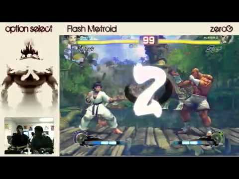 1-31-11 FlashMetroid (Makoto) vs zeroG (Sagat) - SSF4