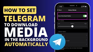 How To Set Telegram to Download Media in the Background Automatically